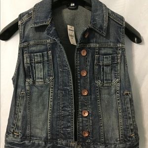 Express Denim Vest